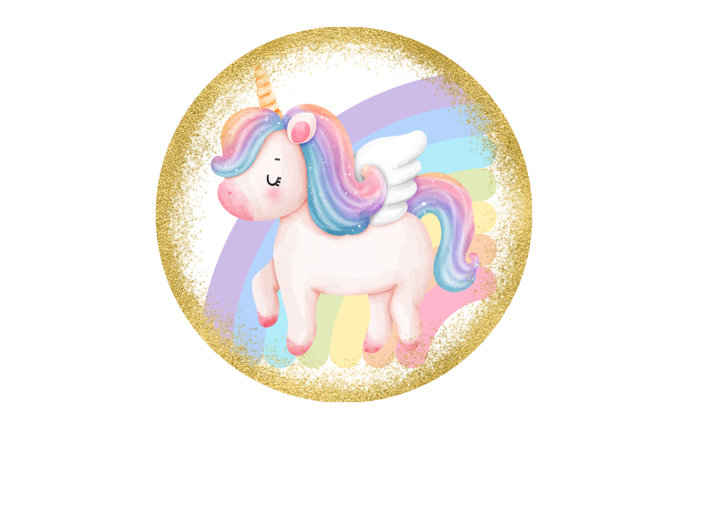 kit imprimible unicornio tierno-editable en canva